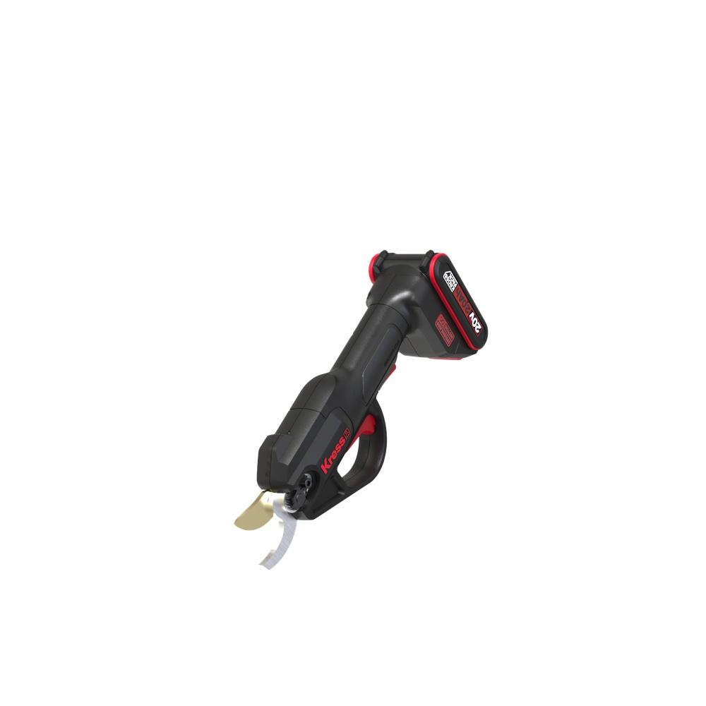 Beskärningssax + Batteri + Laddare - KRESS - 20 Volt